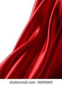 Soft Red Satin