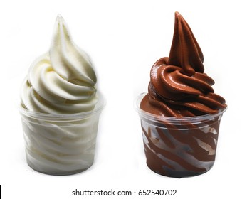 Soft Serve Ice Cream In A Cup