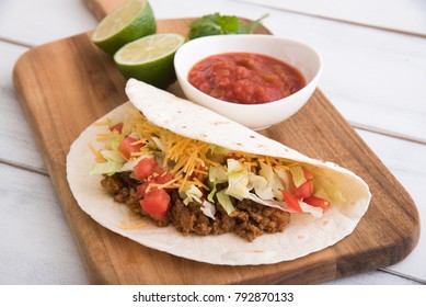 Soft Shell Beef Tacos