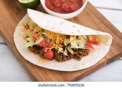 Soft Shell Beef Tacos