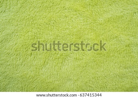 soft smooth light green plush fleece