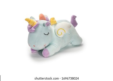 Soft Toy  On A White Background