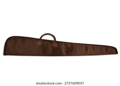 Soft weapon case on white background

