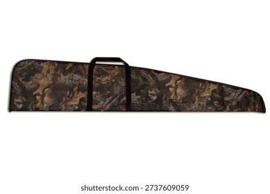 Soft weapon case on white background

