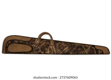 Soft weapon case on white background

