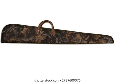 Soft weapon case on white background

