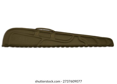 Soft weapon case on white background

