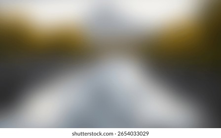 Softly blurred background with a gradient of warm gold to cool grey tones