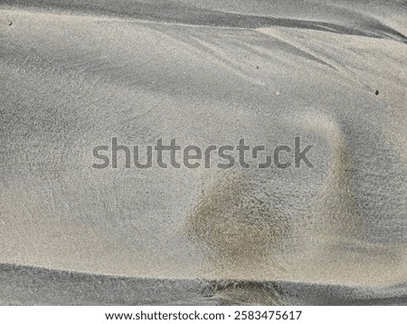 Similar – Image, Stock Photo A serene beachscape at Lariño with seagulls flying over gentle waves under a clear blue sky, reflecting tranquility and the beauty of Galicia