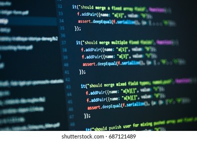Software computer programming code