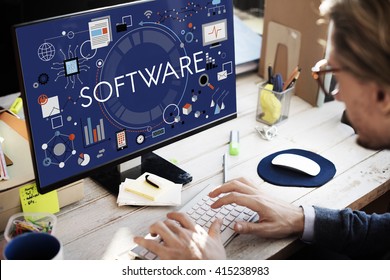 Software Computer Technology Data Hardware Concept