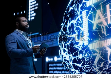 Software developer uses advanced neural network technology and AI for decision making while offloading programming tasks to an agentic artificial intelligence assistant