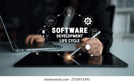 Software Development Life Cycle Illustrating Key Stages and Processes with Modern Technology and Collaborative Environment for Project Management Quark.