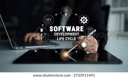 Software Development Life Cycle Illustrating Key Stages and Processes with Modern Technology and Collaborative Environment for Project Management Quark.
