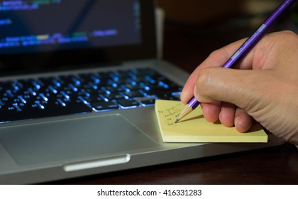 Software development making notes