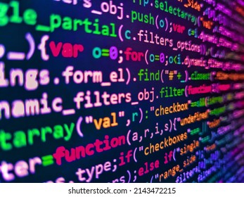 Software engineer at work. Search engine optimization for better rankings with anchor tags for keyword planning and targeting. Binary computer code background, abstract