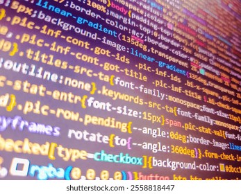 Software log in linux. Template of website, selective focus. Board airport departures schedule  departure of city airplanes flights font at the airport. Binary code background. Pink color. - Powered by Shutterstock - Get 15% off with code: PIKWIZARD15