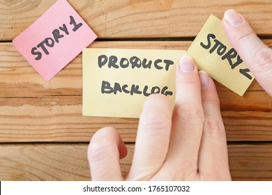 software scrum agile board with paper task, agile software development methodologies concept - Shutterstock ID 1765107032