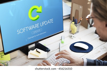 Software Update Program Digital Improvement Concept