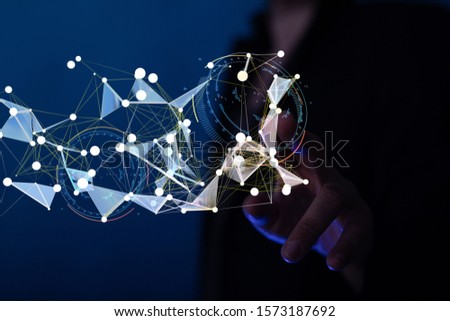 Software, web development, programming concept. Abstract Programming