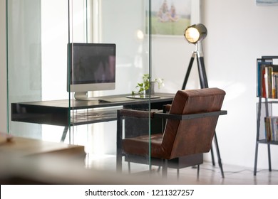 Soho Office Interior With Loft Style Interior Design