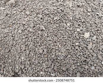 Soil agregate in summer time 