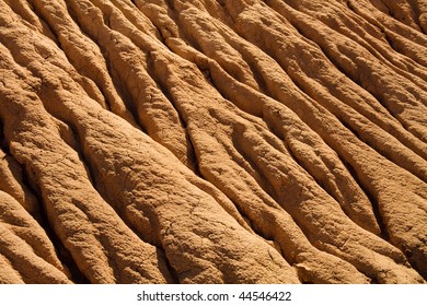 Soil Erosion Pattern In Arizona, USA