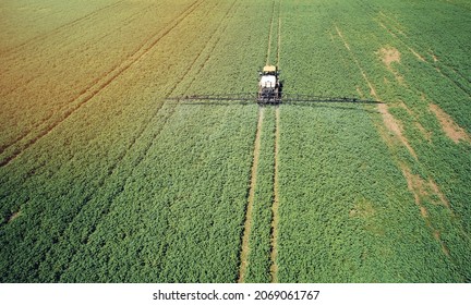 Soil Fertilizer Treatment Theme Tractor Machine Stock Photo 2069061767 ...