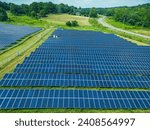 Solar array in Howard County Maryland