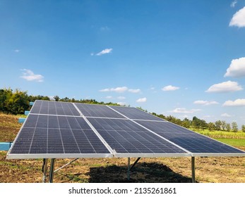 Solar Cell System In Sugarcane Fields For Agricultural Water Management