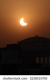 solar eclipse at 04:30 P.M. in Meerut.