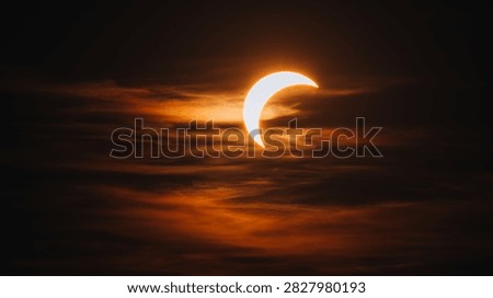 Solar eclipse over Munich, Bavaria