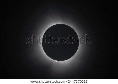 Solar Eclipse Totality April 8th 2024 as seen from Ohio