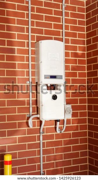 Solar Edge Inverter Solar Panel System Stock Photo Edit Now