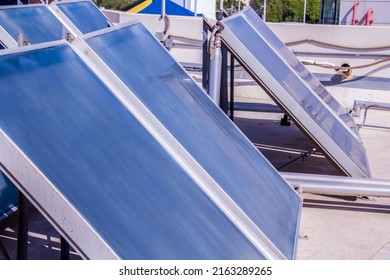 Solar Energy Cells Plates, Shot Is Selective Focus With Shallow Depth Of Field, Shouted At Cairo Egypt On 21 April 2019