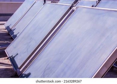 Solar Energy Cells Plates, Shot Is Selective Focus With Shallow Depth Of Field, Shouted At Cairo Egypt On 21 April 2019