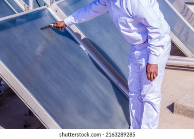 Solar Energy Cells Plates, Shot Is Selective Focus With Shallow Depth Of Field, Shouted At Cairo Egypt On 21 April 2019