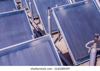 Solar Energy Cells Plates, Shot Is Selective Focus With Shallow Depth Of Field, Shouted At Cairo Egypt On 21 April 2019