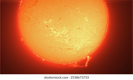 Solar eruptions during the Solar maximum. - Powered by Shutterstock