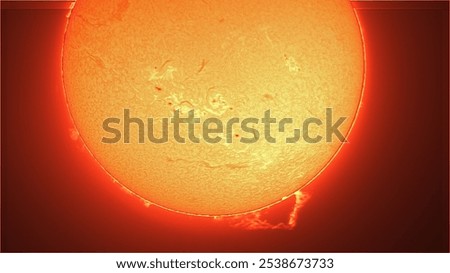 Solar eruptions during the Solar maximum.