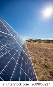 Solar Farm In Central California