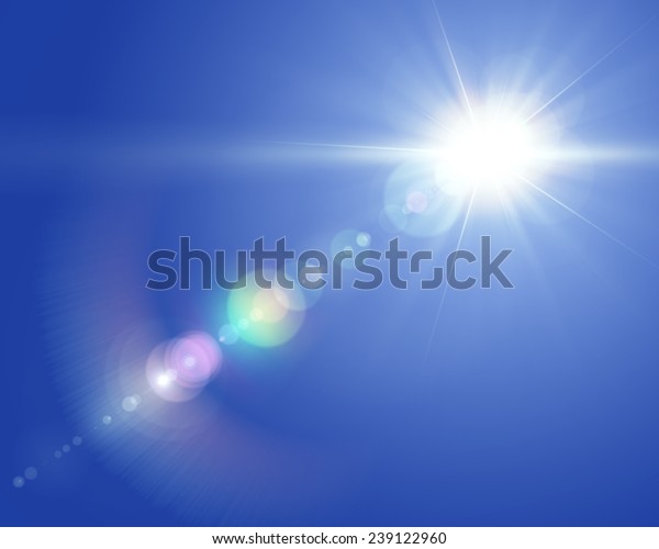 太陽レンズフレア の写真素材 今すぐ編集
