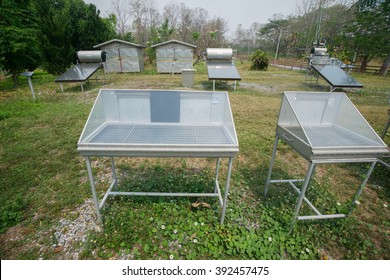 Solar Oven On A Sunny Day