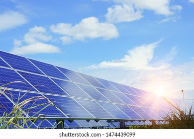 Solar panel, alternative electricity source, concept of sustainable resources, And this is a new system that can generate electricity more than the original, This's the sun tracking systems.       - Shutterstock ID 1474439099