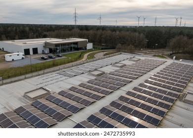 solar panel installation B2B big project