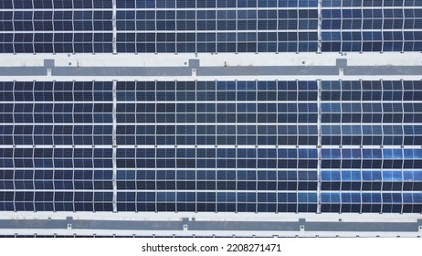 Solar Panel Mounting Structure Installation On Stock Photo 2208271471 ...