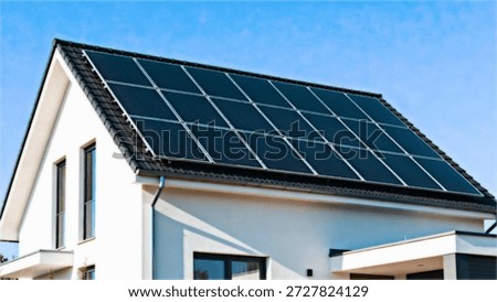Solar Panel On Rooftop Renewable Energy