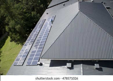 Solar Panel On Sheet Metal Roof