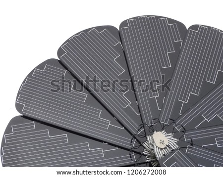 The solar panels