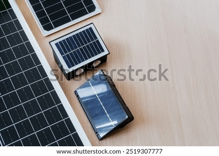Solar Panels and Battery System for Efficient Energy Storage. Clean Energy Solutions: Solar Panels with Backup Battery Storage